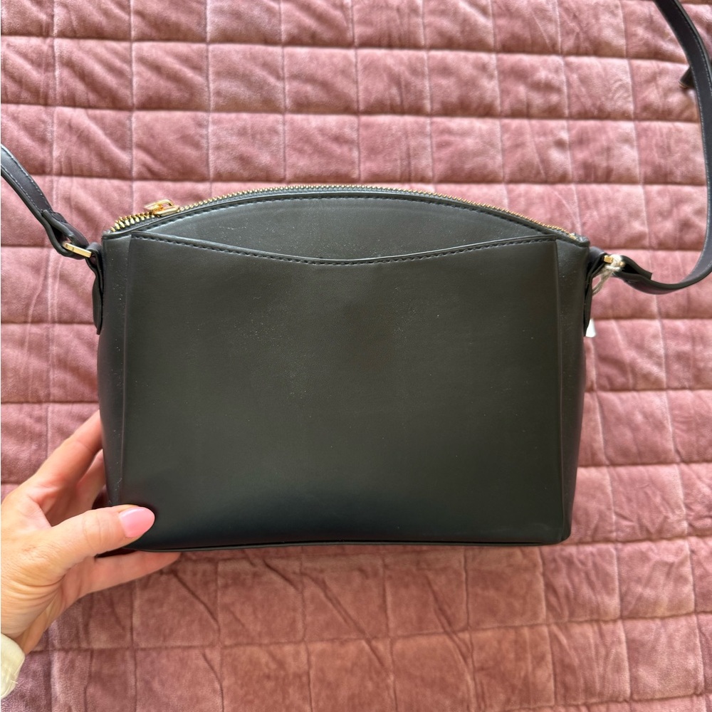 a new day Black Crossbody Bag